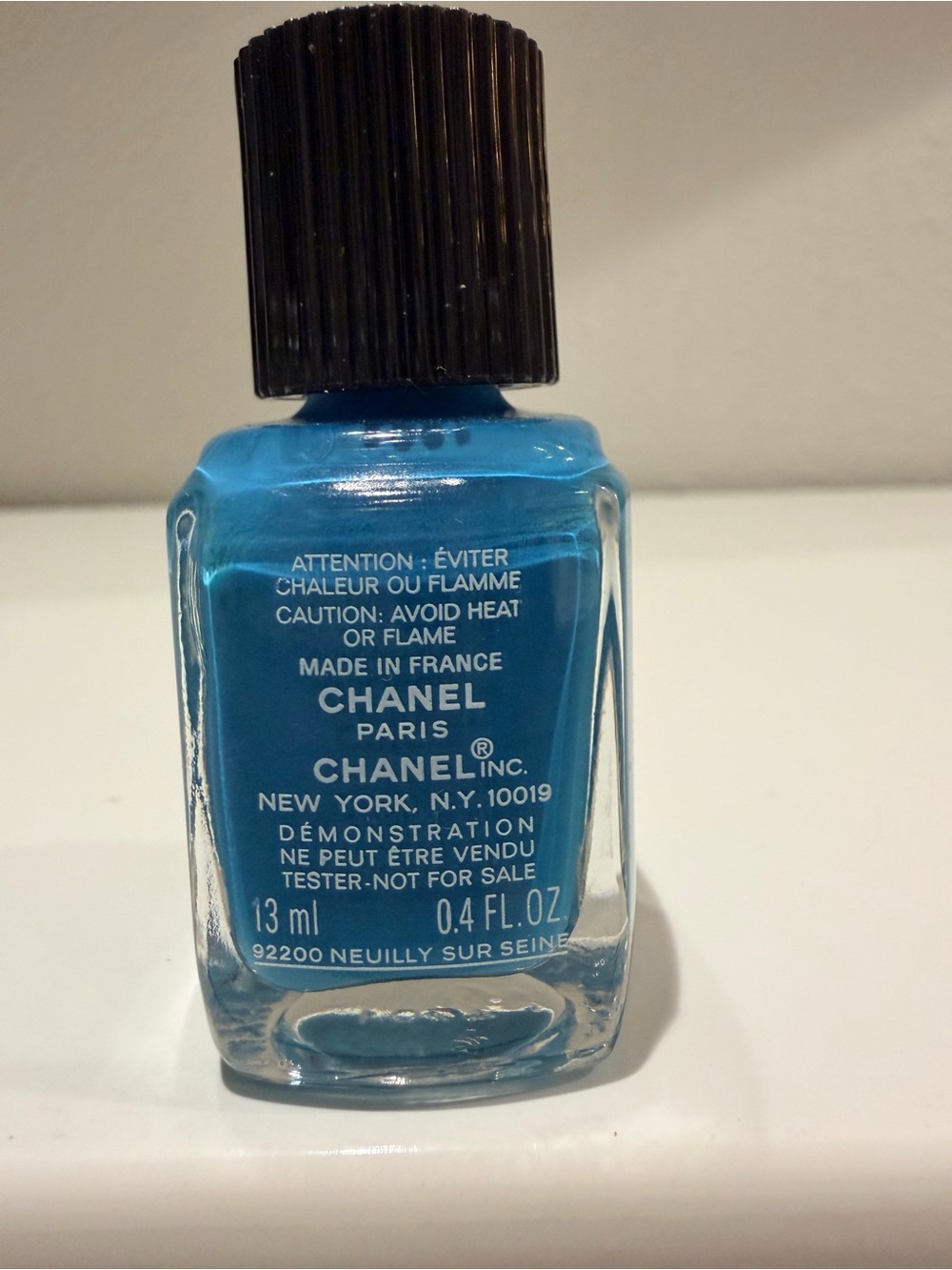 CHANEL Le Vernis Longwear Nail Polish in 753 Melody Blue - Picture 5 of 7